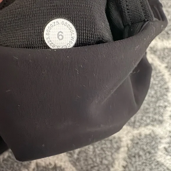 Lululemon fast and free leggings size 6 high rise black - Picture 7 of 12